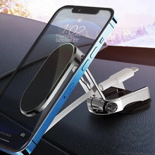 Load image into Gallery viewer, Foldable Magnetic Car Phone Holder Strong Suction Cup Dashboard Mount Stand