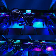 Load image into Gallery viewer, 6/10/18 in 1 Symphony RGB Neon Light Car Ambient Light Interior Acrylic LED Strip Decoration Atmosphere Lamp by APP Control