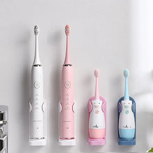 Load image into Gallery viewer, Adjustable Toothbrush Holder Electric Toothbrush Base Silicone Non-slip Wall Mount Brush Body Rack Adapt 99%