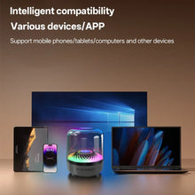 Load image into Gallery viewer, Portable Wireless Soundbar Bluetooth 5.3 Home Theater Speaker Subwoofer Hi-Fi Acoustic Breathing Lamp for Android IOS