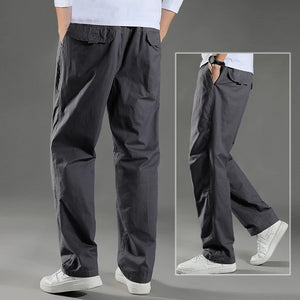 Men's Cargo Pants 6XL - Summer Spring Cotton Workwear, Casual Joggers & Climbing Trousers