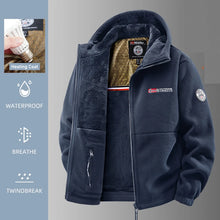 Load image into Gallery viewer, Men Heated Fleece Jacket Winter Thermal Outdoor Tactical Coat