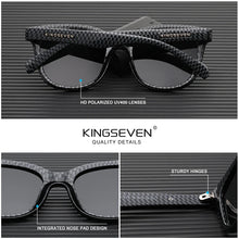 Load image into Gallery viewer, KINGSEVEN Polarized Sunglasses - Full Frame, UV400 Mirror Lens, TR90 Eyewear