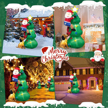 Load image into Gallery viewer, Christmas Inflatable Decoration Toy Built-in LED Lights Inflatable Model Ornament Xmas Party New Year Garden Indoor Outdoor Deco
