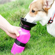 Load image into Gallery viewer, Portable Dog Water Bottle Drinking Cup Cat Pet Travel Outdoor Feeding Supplies