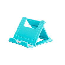Load image into Gallery viewer, Mini Adjustable Creative Portable Universal Folding Plastic Phone Holder Tablet Computer Stand For ipad iPhone Samsung Xiaomi