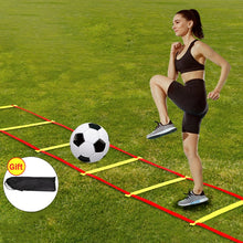 Load image into Gallery viewer, Agility Ladder Nylon Straps Soccer Football Speed Training Ladder Equipment Sports Fitness Running Warm-Up Training Ladder Tool