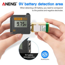 Load image into Gallery viewer, ANENG 168Max Digital Battery Tester Universal Capacity Analyzer AAA AA Button Cell