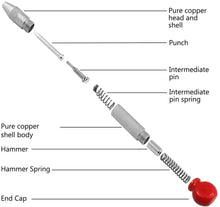 Load image into Gallery viewer, Automatic Center Punch Automatic Metal Punch Tool Woodworking Tools Loaded Marker Wood Chisel Joinery Carpenter Tool