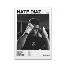 Load image into Gallery viewer, Boxing Fighting Star Canvas Wall Art Print Poster MMA Decorative Painting Home Decor Boxing Lover Gift Unframed