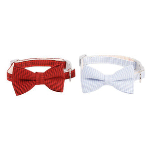 Dog Bow Collar Set! Large, Adjustable, Spring/Summer