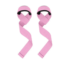Load image into Gallery viewer, 2PCS Weightlifting Straps Anti-Slip Silicone Lifting Wrist Straps Strength Training Deadlifts Crossfit Hand Grips Wrist Support