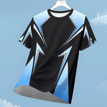 Load image into Gallery viewer, Men's T-shirt Fashion Color Block 3D Print Tee Outdoor Run Fitness Sports Short Sleeve Summer Casual O-neck Loose Breathable Top
