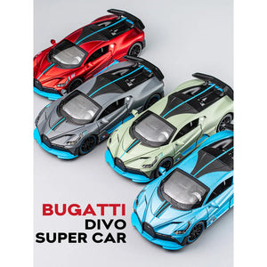 1/32 Bugatti Divo Diecast Car - Alloy, Lights - Boys' Gift