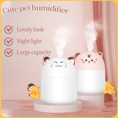 Cute Pet Mini Humidifier USB Desktop Air Conditioning Room Spray Heavy Fog