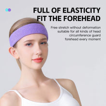 Load image into Gallery viewer, 1 PC Towel cloth Headband Sweat Bandage Sport Head Hair Band Workout Tennis Fitness Jog Basketball Running Sweatband Women Men