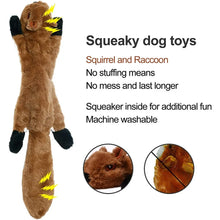 Load image into Gallery viewer, New 45cm Simulated Animal Holster No Stuffing with Squeakers Dog Chew Toy Durable Plush Crinkle Pet Squeak Toys Pet Supplies