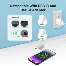 Load image into Gallery viewer, Magnetic Wireless Charger Pad 100W USB + Type C Chargers For Magsafe iPhone 16 15 14 13 12 Pro Max Fast Charging Dock Station