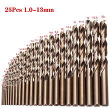 Load image into Gallery viewer, M35 Cobalt Metal Drill Straight Shank Twist Drill Bit Set HSS-Co Hole Opener Tool For Stainless Steel Metal Iron Woodworking