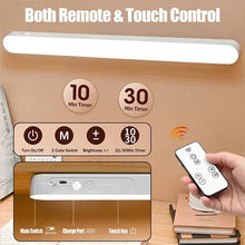 Load image into Gallery viewer, HOMEFISH Eye-care Table Lamp LED Light Bar Rechargeable Wirless Desk Reading Lamp USB Night Light For Bedside Kitchen Cabinet