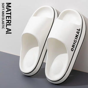 Feslishoet Summer Cool Slippers Soft Sandals Women Men Beach Shoes EVA Brand=