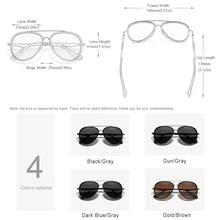 Load image into Gallery viewer, KINGSEVEN Classic Polarized Sunglasses Men&#39;s Pilot Sun Glasses UV Blocking