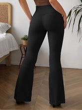 Load image into Gallery viewer, Women's Stylish Minimalist Flare Pants High Waisted Tummy Control Four Season Flare Leggings Elegant Casual Activewear Trousers