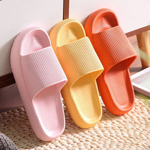 Load image into Gallery viewer, Women Thick Platform Cloud Slippers Indoor Home Eva Soft Sole Pillow Slides Sandals Woman 2025 Summer Non Slip Beach Flip Flops