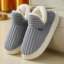 Load image into Gallery viewer, Evshine Soft Sole Slippers For Women Winter Fashion Women Fur Slippers Fuzzy Plush Men Slippers Warm Furry Women Cotton Shoes