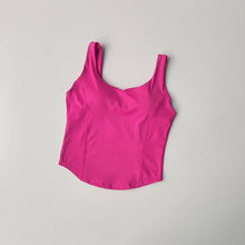 Load image into Gallery viewer, Women Sexy Sports Bra Crop Tops Tube Top Bra Female Streetwear Sleeveless Camis Seamless Sport Lingerie Tee Crop Top Sports Vest