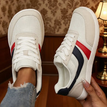 Load image into Gallery viewer, Women's Sneakers Barefoot Casual Wide Last Fashionable Canvas Flat Board Shoe 2025 New Wide Toe Breathable Mesh Running Shoes