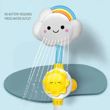 Load image into Gallery viewer, Kids Bath Toy - Cloud Model with Faucet Shower, Water Spray, Bathroom Sprinkler Toy