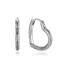 Load image into Gallery viewer, Original 925 Sterling Silver Earrings 2025 Stud Hoop Crystal Earings For Women Rose Gold Crown Heart Infinity Bee Earing Jewelry