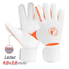 Load image into Gallery viewer, Size 5/6/7/8/9/10 Finger Save Goalkeeper Gloves Football Latex Guard Grip Protection Kids Adults Soccer Fingerave Goalie Glove