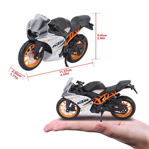 Maisto 1:18 Motorcycle Model Collection Gift Toy - KTM RC 390 CBR1000RR-R YZF-R1 V4 S