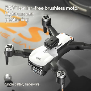 New S2S Drone 8K HD Dual Camera RC Quadcopter Foldable Brushless Motor Toy