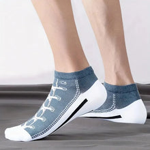 Load image into Gallery viewer, Men&#39;s Trendy Short Socks: Personality Design, Non-Slip Cotton Sports Fashion