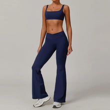 Load image into Gallery viewer, 2 Pieces Yoga Set Workout Sets Women Tracksuit Gym Push Up Fitness Running Workout Clothes Sport Bra Leggings Suit Activewear