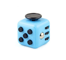 Load image into Gallery viewer, Solid Color Fidget Dice – Stress Relief Toy for Autism, Anxiety, Kids &amp; Adults