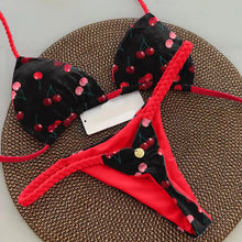 Load image into Gallery viewer, New Bikini Women Swimsuit Beach Vacation Swimwear Leopard Printed Sexy Bikini Set Beachwear Swimsuit Thong Bathing Suit Biquinis
