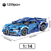 Load image into Gallery viewer, 1280PCS Racing Sport Car Model – Mechanical Speed Supercar Building Blocks Toy for Kids &amp; Adults