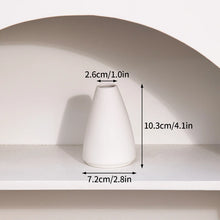 Load image into Gallery viewer, White Ceramic Vases Nordic Decorative Vasen Ornaments Home Living Room Decor Flower Arrangements Sketching Props Desktop Decor