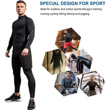 Load image into Gallery viewer, Men Sport T-shirt Quick Dry Bodybuilding Running Shirt Long Sleeve Compression Top Gym T Shirt Men Fitness Tight Rashgard