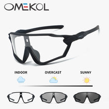 Load image into Gallery viewer, Photochromic Cycling Glasses Sports Bike Sunglasses Men Women Mtb Bicycle Eyewear Baseball Softball Sun Glasses