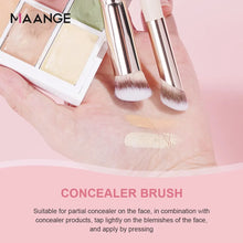 Load image into Gallery viewer, MAANGE 4PCS Face Makeup Brush Set - Foundation, Concealer, Soft Bristles, Gift Box