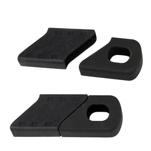 ENLEE Bicycle Crank Protector Set - Universal Silicone Mountain Bike Crankset Guards