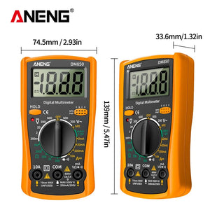 ANENG DM850 Digital Multimeter AC/DC Voltage Tester Professional Electric Tool
