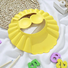 Load image into Gallery viewer, Baby Shower Soft Cap Adjustable Hair Wash Hat for Kids Ear Protection Safe Children Shampoo Bathing Shower Protect Head Cover