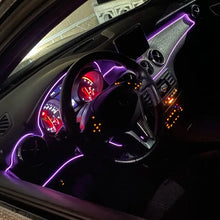 Load image into Gallery viewer, Car Interior LED Strip: Atmosphere Lighting USB Decor, DIY Flexible Light Tube