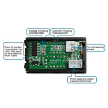 Load image into Gallery viewer, Digital Voltmeter Ammeter DC 100V 10A Dual LED Display Voltage Current Meter Tester